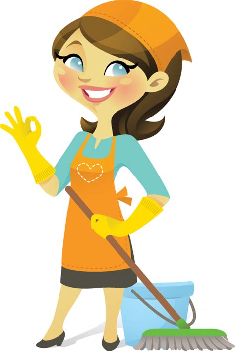 cleaning lady clipart - Clip Art Library