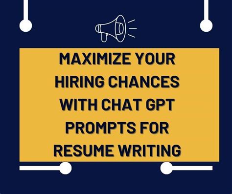 Get a Job Faster: Use these Chat Gpt Prompts for Resume Writing - Chat Gpt Connect