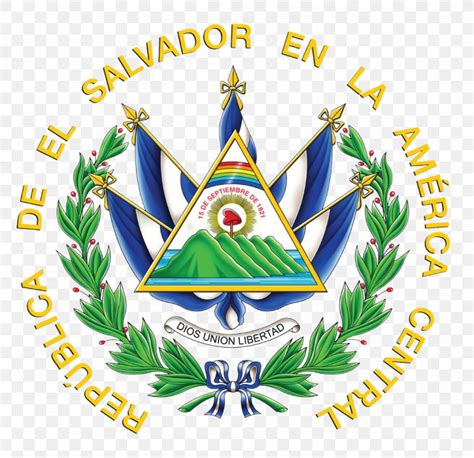 Consulate Of El Salvador Coat Of Arms Of El Salvador Flag Of El ...