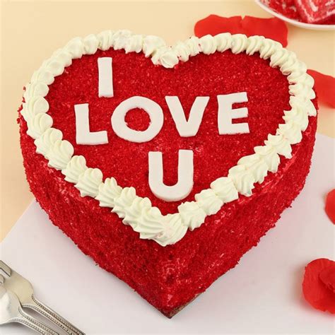 Red Heart Cake- MyFlowerTree