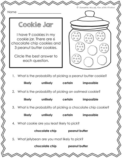 Our Probability Unit: worksheets, activities, lessons, and assessment | Probability worksheets ...