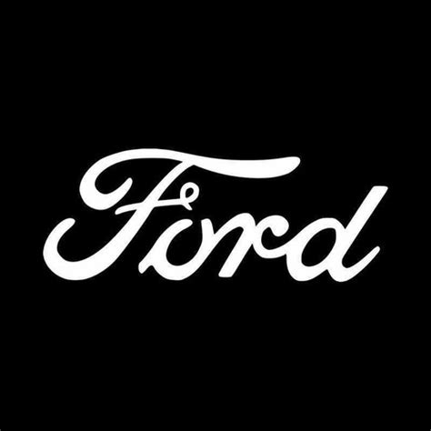 Ford Logo Vinyl Decal