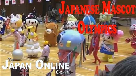 Japanese Mascots (Mascot characters) Olympics in Japan - YouTube