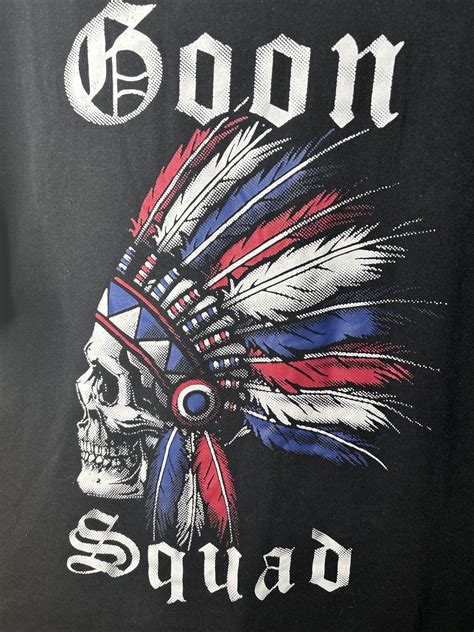 Goon Squad Indian Skull Patriot 2XL Men’s Tshirt Amer… - Gem