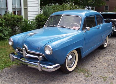 1951 Kaiser Henry J--Blue | Classic cars trucks, Unique cars, Old american cars