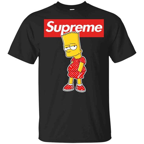 Supreme Bart Simpson T Shirt | Kinihax