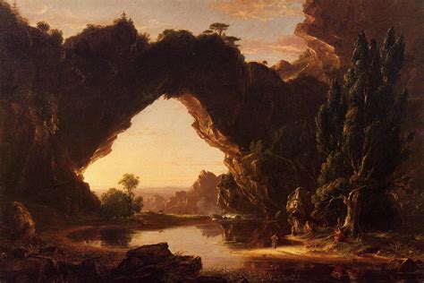 An Evening in Arcadia, 1843 - Thomas Cole - WikiArt.org