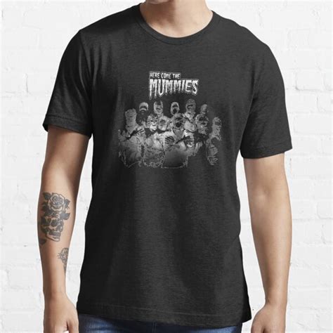 "merch here come the mummies band" T-shirt for Sale by ayamid33 | Redbubble | here come the ...