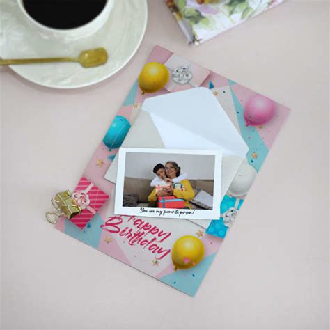 Buy/Send Personalized Birthday Card With Envelope Online | IGP | JVS1240491