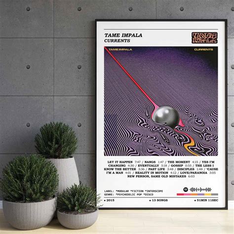 Tame Impala Currents Album Poster