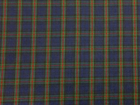 Tartan Plaid Campbell Clan Apparel Fabric Yarn Dyed Fabric FTP13