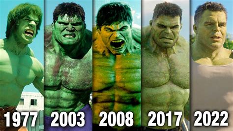 Hulk 2003 Vs 2022