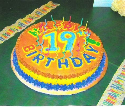 birthday cake 19 year old boy - Cake Decoration Ideas | 19th birthday ...