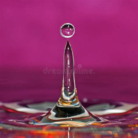 Macro shot of water drops. stock photo. Image of bath - 142993356