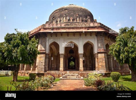 Large Ancient Dome Sikandar Lodi Tomb Lodi Gardens New Delhi India ...