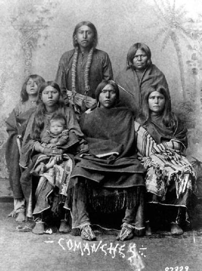 An old photograph of Comanche Indians. Native American Warrior, Native ...