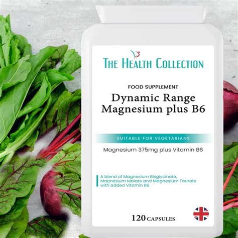 Magnesium & Vitamin B6 - 120 capsules | Supplements & Vitamins UK