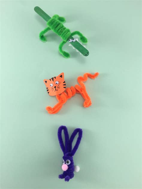 Easy Step By Step Pipe Cleaner Crafts For Kids