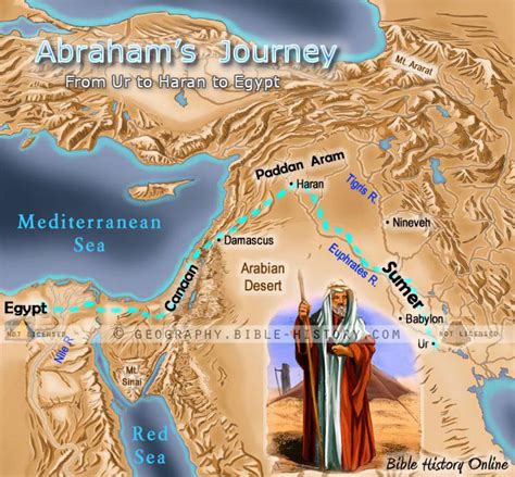 Abraham'S Journey To Canaan Map - Fall Fashion Trends 2024