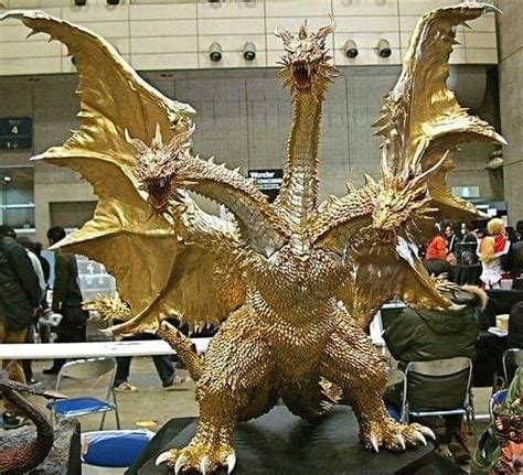 A ghidorah design to match the unused final wars godzilla : r/GODZILLA