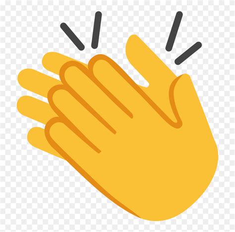 Download Clapping Hands Emoji Png Graphic Free - Clapping Emoji Clipart (#533333 - EroFound