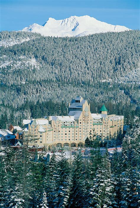 Fairmont Chateau Whistler features 'Ultimate Whistler Ski Experience ...