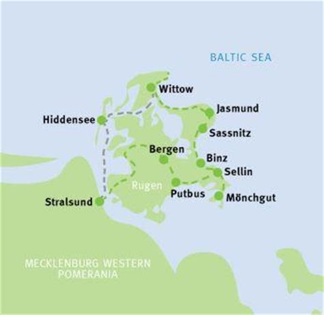 Rugen Island - Baltic Sea Cycle Path - Cycling Holidays Germany ...