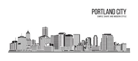 Portland Oregon Skyline Silhouette Images – Browse 856 Stock Photos ...