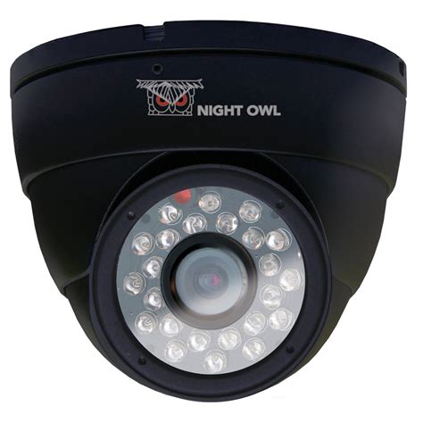 Night Owl Security Products Hi-Res 600 TVL Indoor Security Dome Camera ...