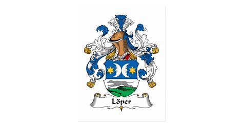 Loper Family Crest Postcard | Zazzle.ca