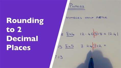 To 2 Decimal Places