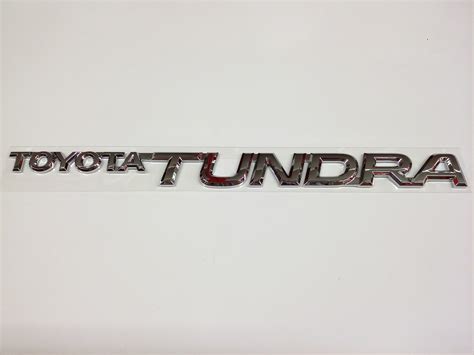 2022 Toyota Tundra Door Emblem (Rear). DOOR NAME; REAR BODY NAME, NO. 1 - 754710C010 - Genuine ...