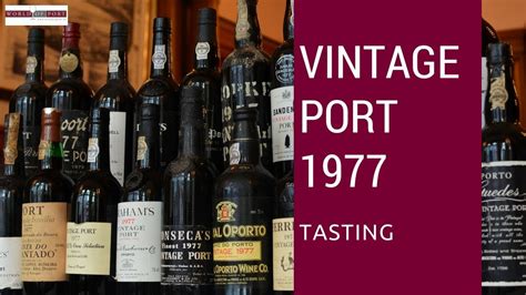 1977 Vintage Port wine tasting - YouTube