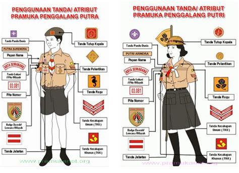 VeRa N IKa: SERAGAM PRAMUKA PENGGALANG DAN SIAGABESERTA ATRIBUTNYA