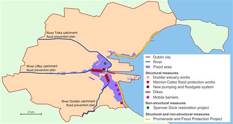 The resilience of the city of Dublin to flooding: from theory to practice