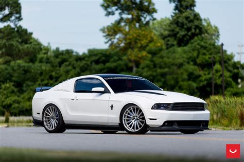 White Mustang Boasting Improved Lighting — CARiD.com Gallery