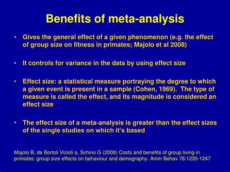 PPT - Meta-analysis PowerPoint Presentation, free download - ID:3592438