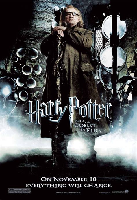 Harry Potter and the Goblet of Fire Mad-Eye Moody poster — Harry Potter ...