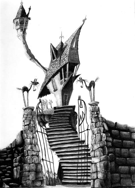 Tim Burton's The Nightmare Before Christmas - Jack Skellington's house | Nightmare Stuffs ...