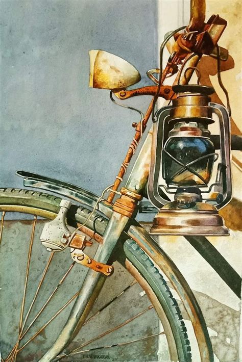 Pin on crea in 2024 | Bicycle painting, Art drawings sketches simple ...