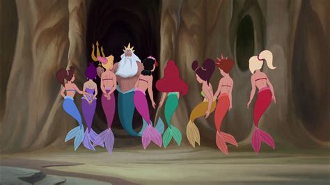 King triton and his daughters are in charge of the Merpeople students ...