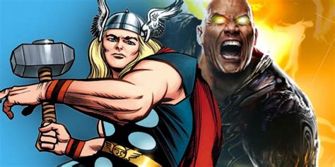 Black Adam vs Thor: Who’d Win a Comics Battle