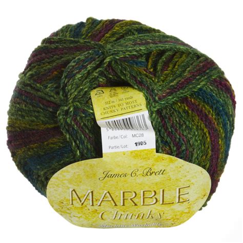 James C. Brett Marble Chunky Yarn at Jimmy Beans Wool