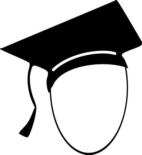 Clipart - Student with mortarboard