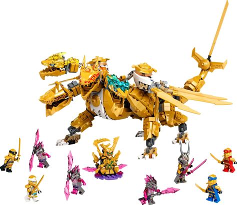 LEGO 71774 Ninjago Crystalized Lloyd's Golden Ultra Dragon | BrickEconomy