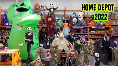 HOME DEPOT HALLOWEEN 2022 ANIMATRONICS INFLATABLES DECOR & MORE ...