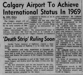 Calgary's first airport was a grassy field in Bowness | Calgary Herald