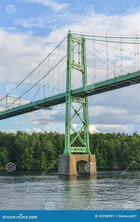 The Thousand Islands Bridge Stock Image - Image of river, america: 43256991