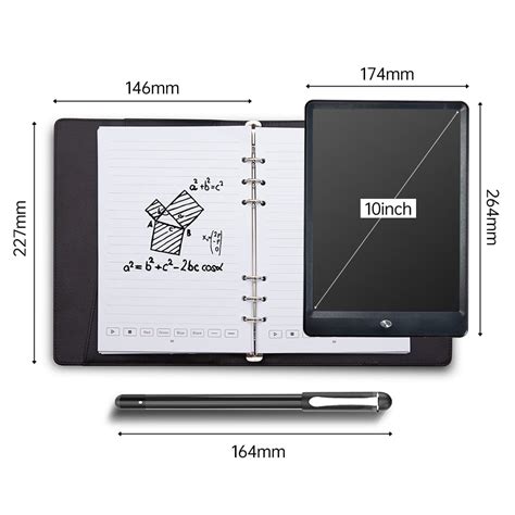 Bisofice Notebook Digital Pen Smart Pen Writing Set Includes Smartpen ...