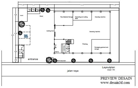 Contoh Layout Pabrik - 37+ Koleksi Gambar